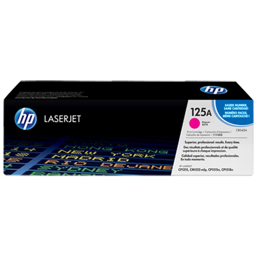 Hp CB543A 125A 1.400 Sayfalık Kırmızı Orjinal Laser Toner