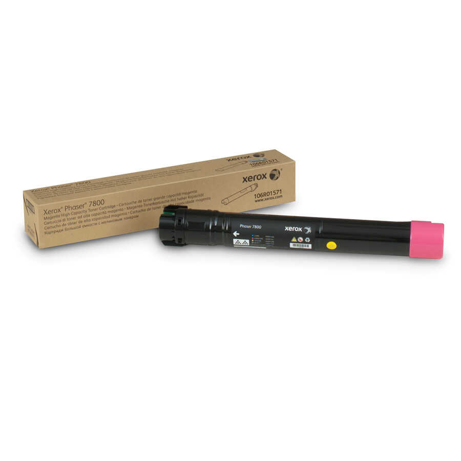 Xerox 106R01571 Phaser 7800 17.200 Sayfalık Yüksek Kapasiteli Kırmızı Orijinal Laser Toner