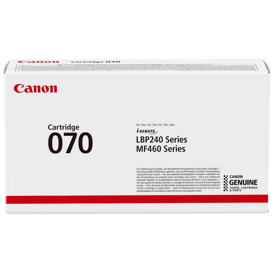 Canon 5639C002 CRG-070BK 3.000 Sayfalık Siyah Orijinal Lazer Toner