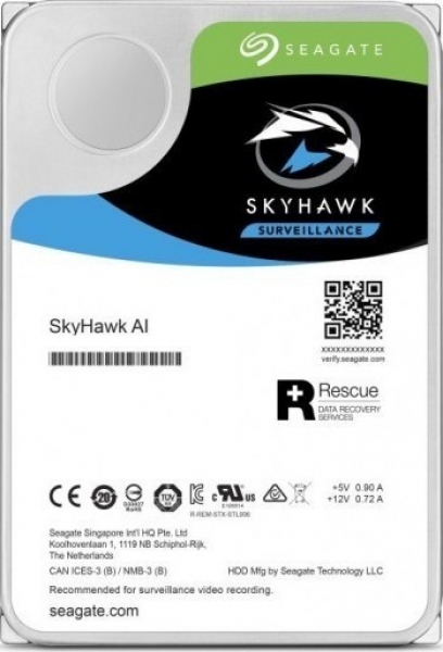 Seagate ST12000VE001 12 TB 7200Rpm 128MB SATA3 3.5 inch Skyhawk İthal 7/24 Güvenlik Harddisk
