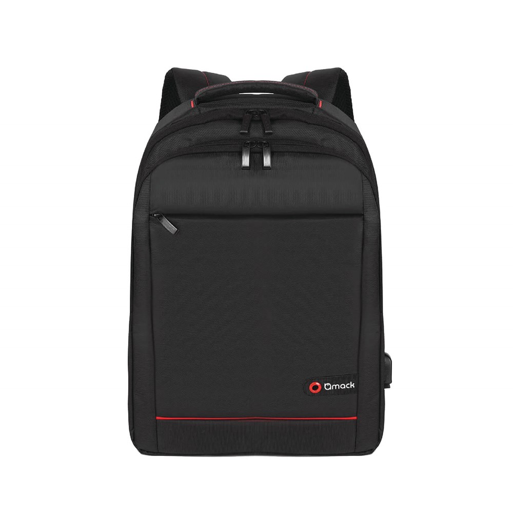 Mack MCC-006 15.6 inch Office USB Girişli Siyah Notebook Sırt Çantası