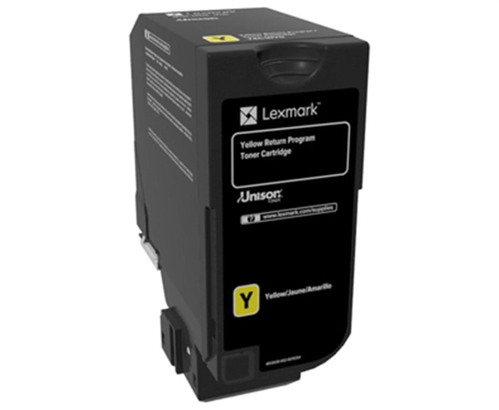 Lexmark 74C50Y0 3.000 Sayfalık Sarı Orijinal Lazer Toner