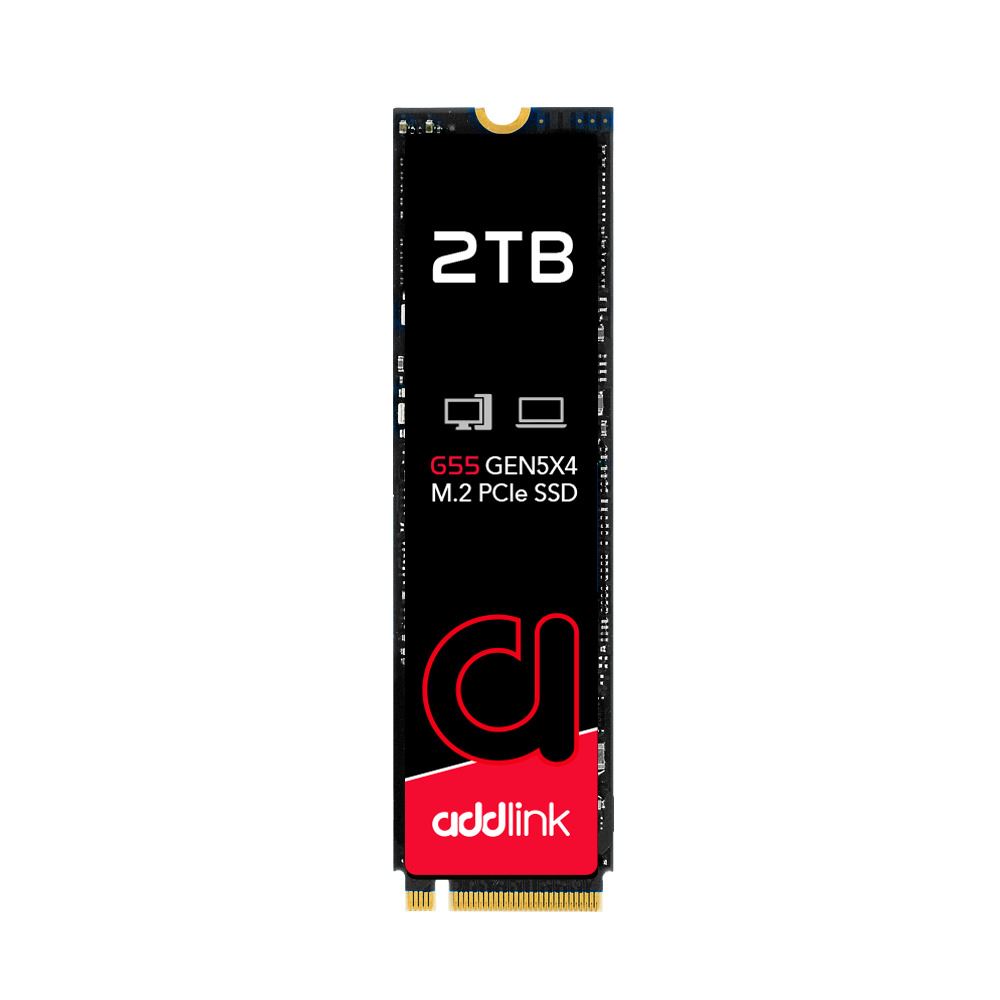 Addlink AD2TBG55M2P 2 TB 10300-9000Mb/s PCIe NVMe M2 Gen5 22x80 SSD Harddisk