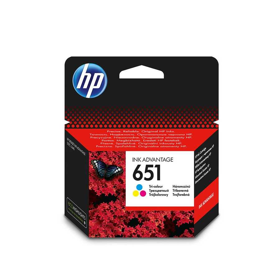 Hp C2P11AE 651 300 Sayfalık 3 Renkli Orijinal Inkjet Kartuş