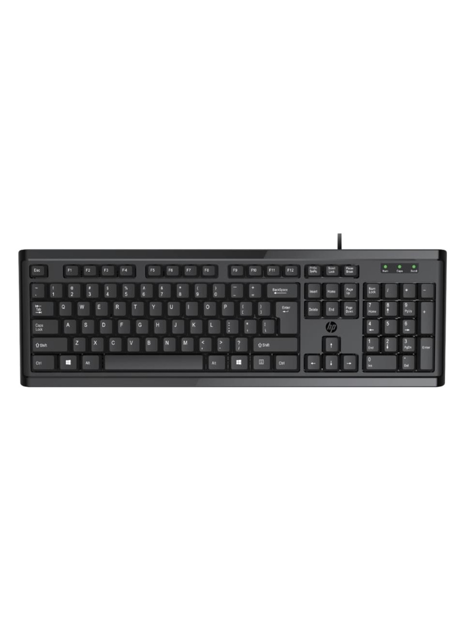 Hp 6CB78PA K10 USB Q TR Standart Siyah Kablolu Klavye