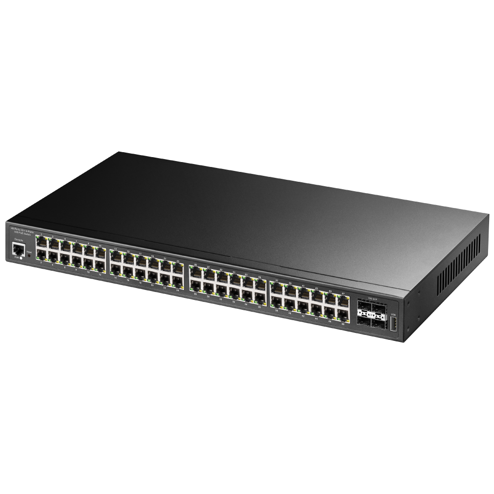 Cudy GS2048PS4-720W 48 Port Gigabit PoE+ 4 Port SFP 720W Yönetilebilir PoE Switch