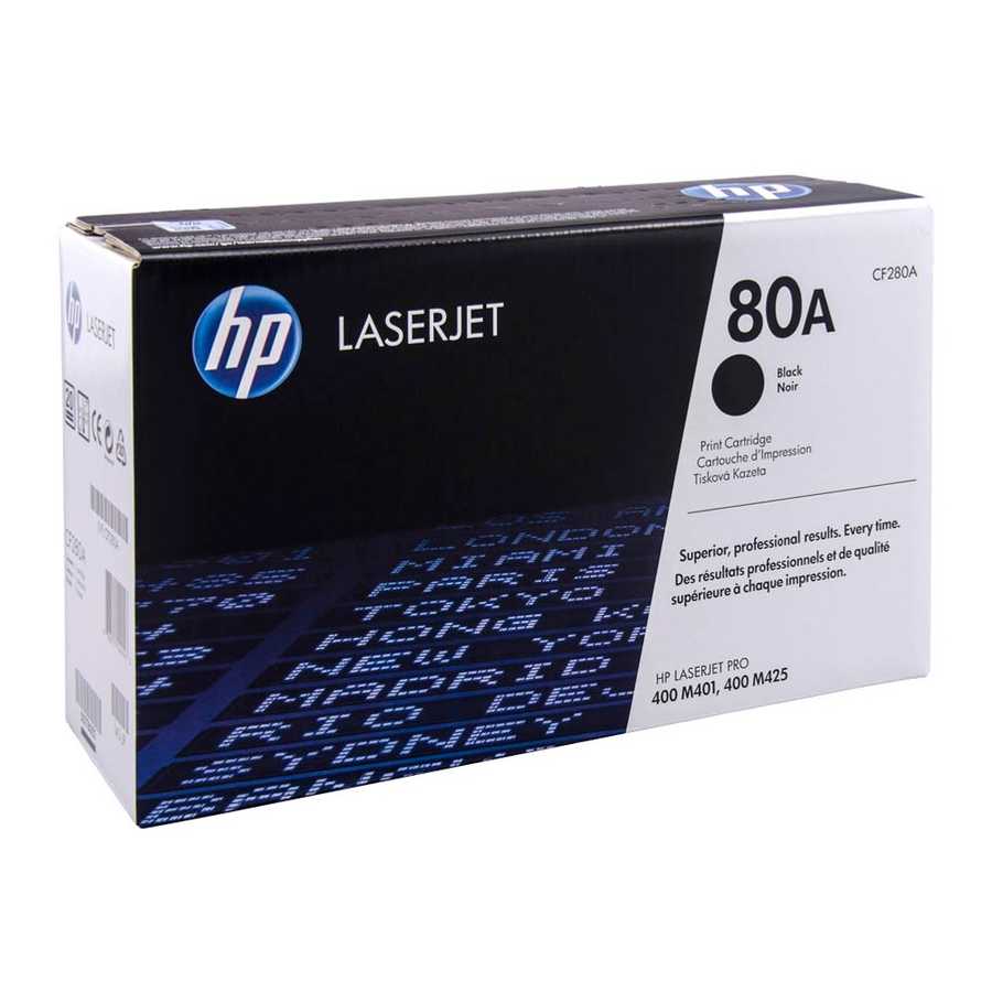 Hp CF280A 80A 2.700 Sayfalık Siyah Orjinal Laser Toner