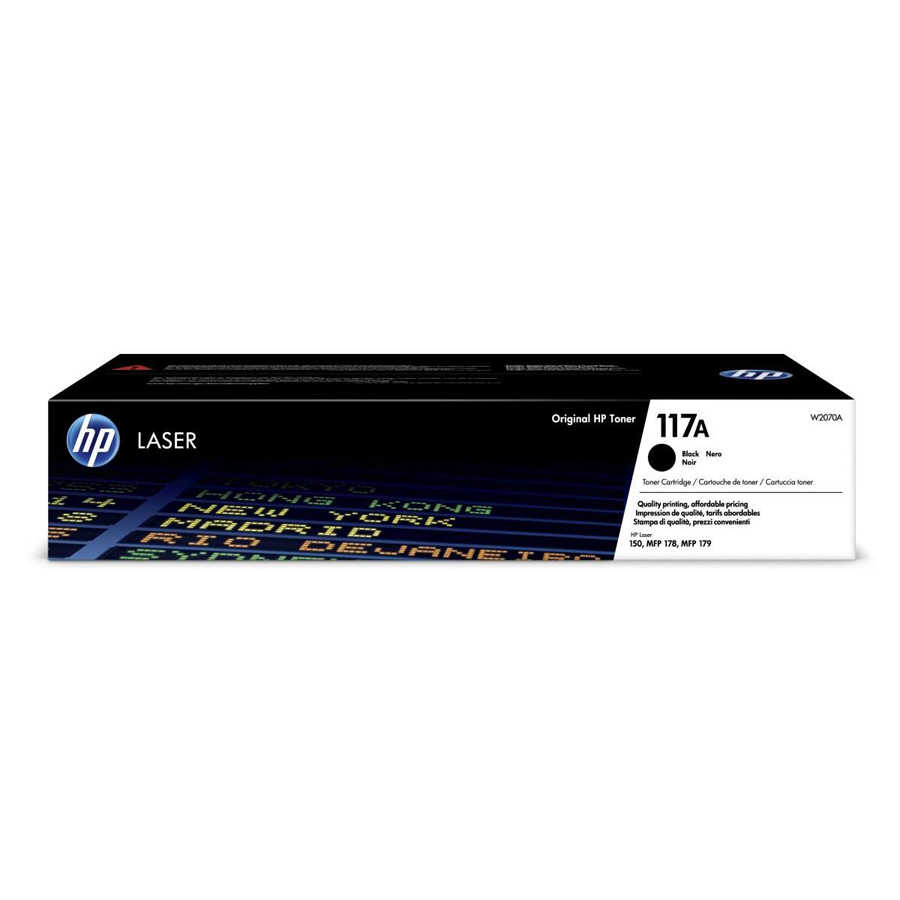 Hp W2070A 117A 1.000 Sayfalık Siyah Orjinal Laser Toner