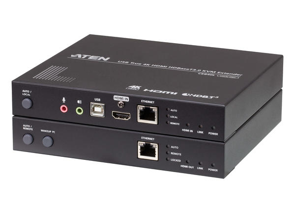 Aten CE840 100 Mt HDMI to RJ45 4K HDbAseT 3.0 KVM Switch Mesafe Uzatıcısı