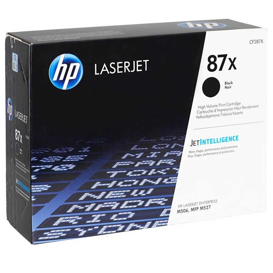 Hp CF287X 87X 18.000 Sayfalık SiyahYüksek Kapasiteli Lazer Toner