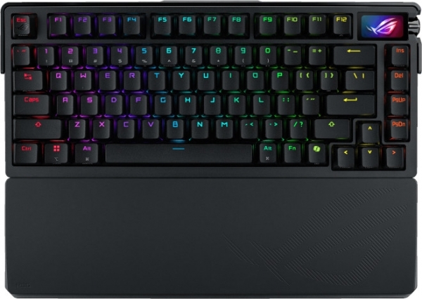 Asus ROG AZOTH EXTREME/NX SNOW/PBT/UK Q TR Alüminyum Şase Ses Azaltıcı Oyuncu Klavyesi