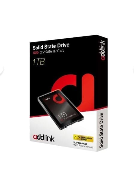 Addlink AD1TBS20S3S 1 TB 500-450Mb/s SATA3 2.5 inch SSD Harddisk