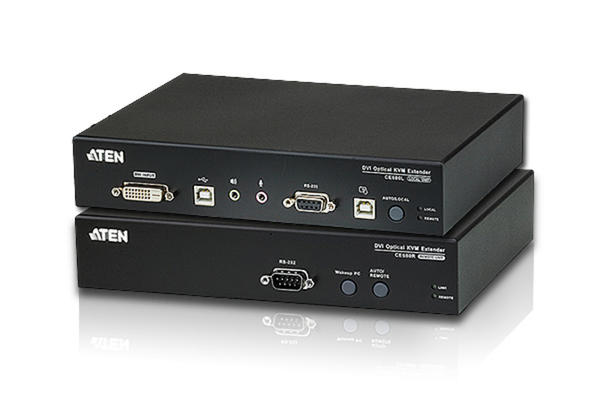 Aten CE680 600 Mt DVI to DVI Klavye Mouse Ses Usb konsol Dvı Mesafe Uzatıcısı