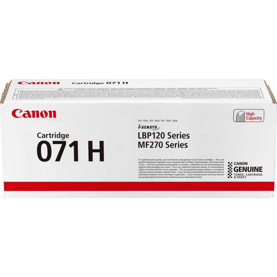 Canon 5646C002 CRG-071HBK 2.500 Sayfalık Yüksek Kapasiteli Siyah Orijinal Lazer Toner