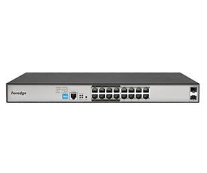 Foredge PS3016GS 16 Port PoE 2 Port SFP L2 Yönetilebilir PoE Switch