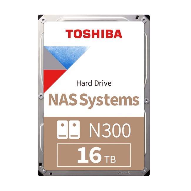 Toshiba HDWG51GUZSVA 16 TB 7200Rpm 512MB SATA3 3.5 inch N300 NAS Güvenlik Harddisk