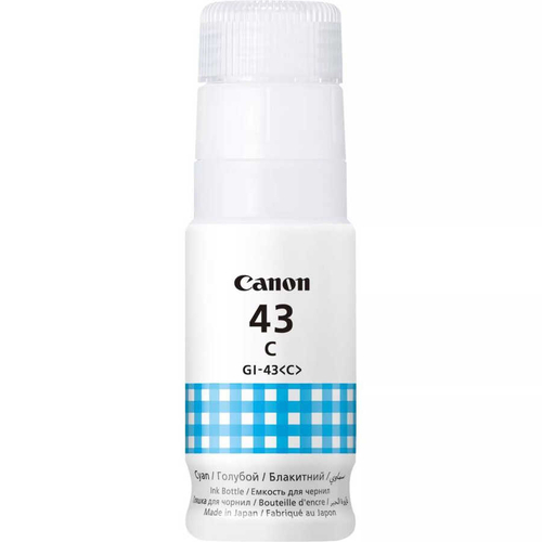 Canon 4672C001 GI-43 C EMB 60 ML 8.000 Sayfalık Cam Göbeği Orijinal Mürekkep