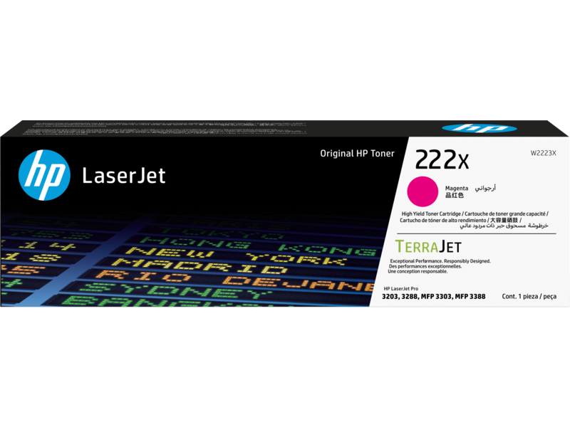 Hp W2223X 222X 2.500 Sayfalık Yüksek Kapasiteli Kırmızı Orjinal Laser Toner