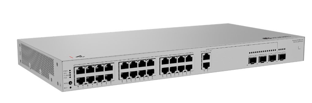 Huawei S220S-26PN4JX 24 Port Gigabit 4 Port SFP 400W PoE Yönetilebilir Switch