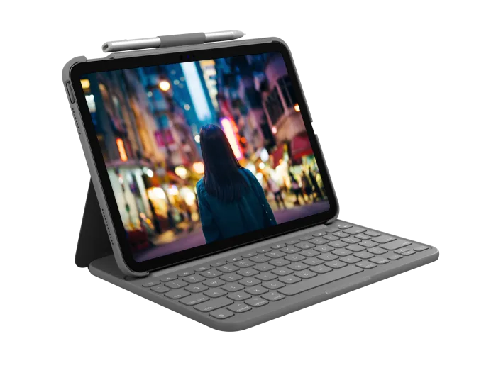Logitech 920-009481 Slim Folio For IPAD 10.2 7 8 9 Gen Klavye