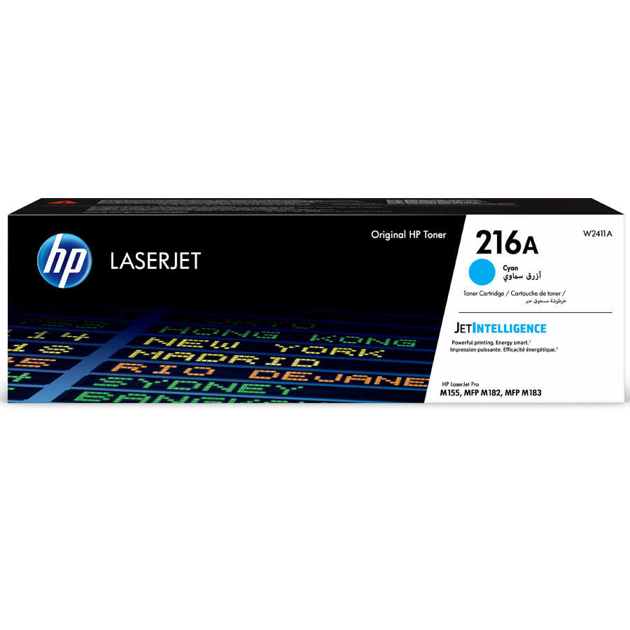 Hp W2411A 216A 850 Sayfalık Mavi Orjinal Laser Toner