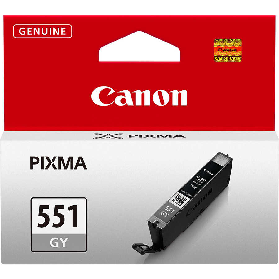 Canon 6512B001 CLI-551GY 125 Sayfalık Gri Orijinal Inkjet Kartuş