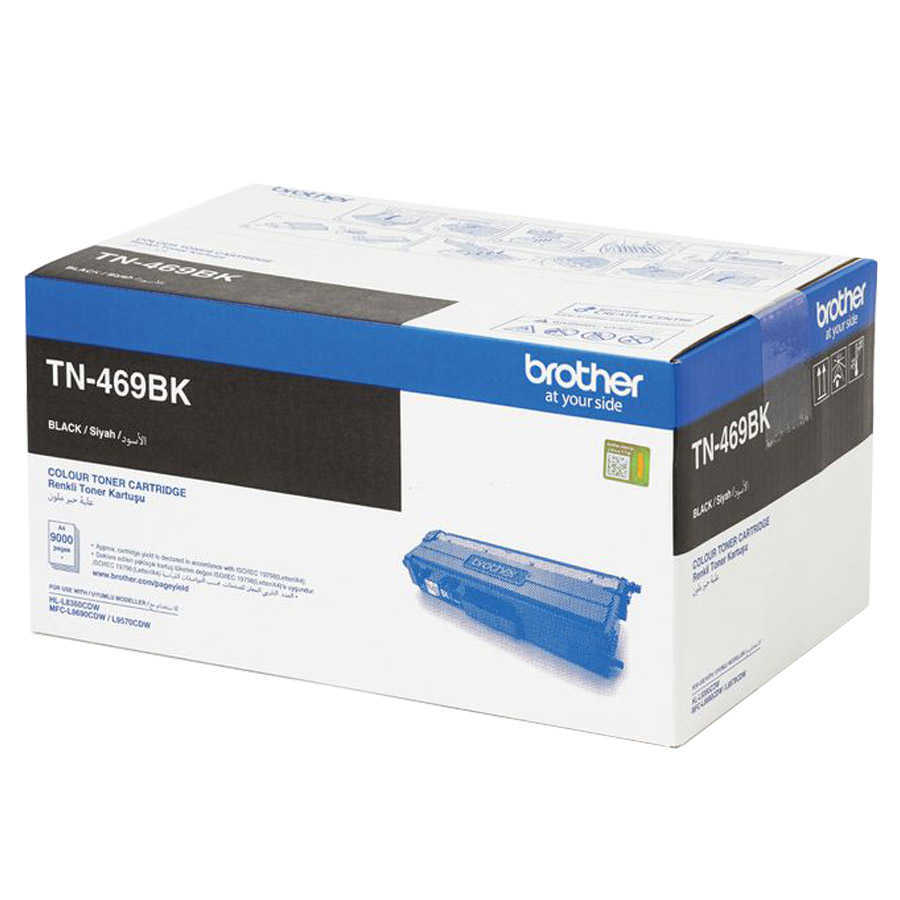 Brother TN-469BK 9.000 Sayfalık Siyah Orijinal Lazer Toner