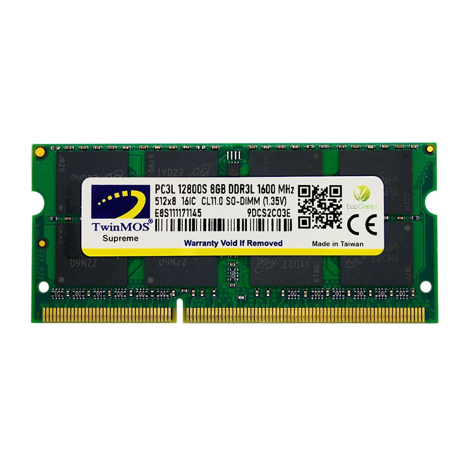 Twinmos MDD3L8GB1600N 8 GB DDR3 1600MHz Cl11 Notebook Bellek