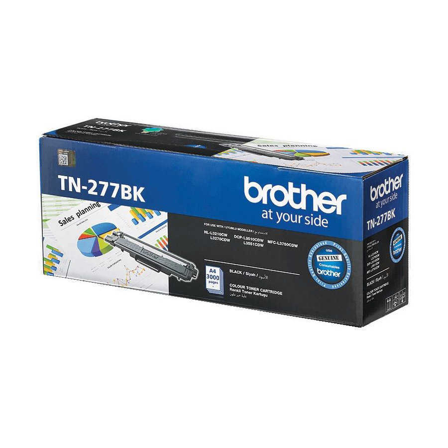 Brother TN-277BK 3.000 Sayfalık Siyah Orijinal Lazer Toner