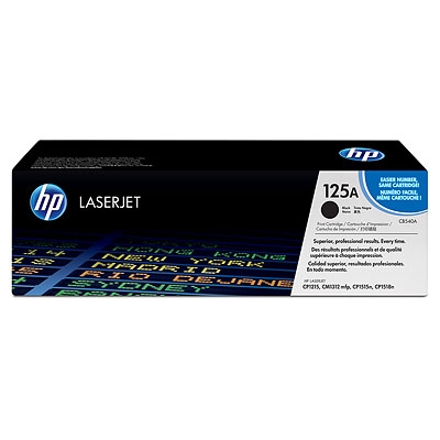 Hp CB540A 125A 2.200 Sayfalık Siyah Orjinal Laser Toner