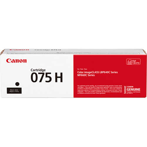 Canon 6369C002 CRG-075 BK 3.500 Sayfalık Yüksek Kapasiteli Siyah Orijinal Lazer Toner