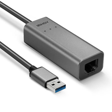 Lindy LIN-43313 USB 3.0 to RJ45 2.5G Ethernet Dönüşütürücü