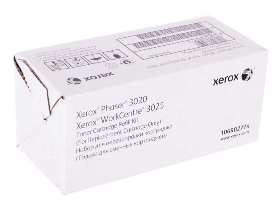Xerox 106R02774 Phaser 3020-3025 1500 Sayfalık Refill Kit Toner Tozu