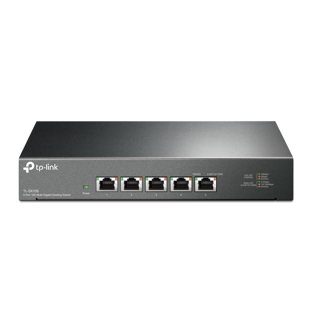 Tp-Link TL-SX105 5 Port Gigabit Metal Masaüstü Switch