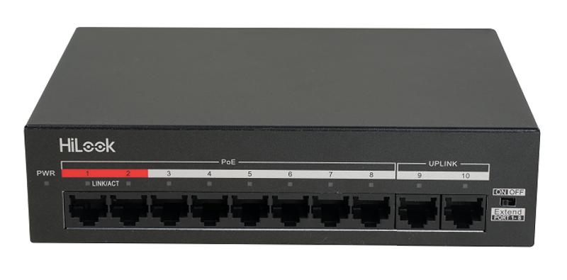 Hilook NS-0110MP-60 8 Port 10/100Mbps PoE+ 2 Port Uplink 60W PoE Switch