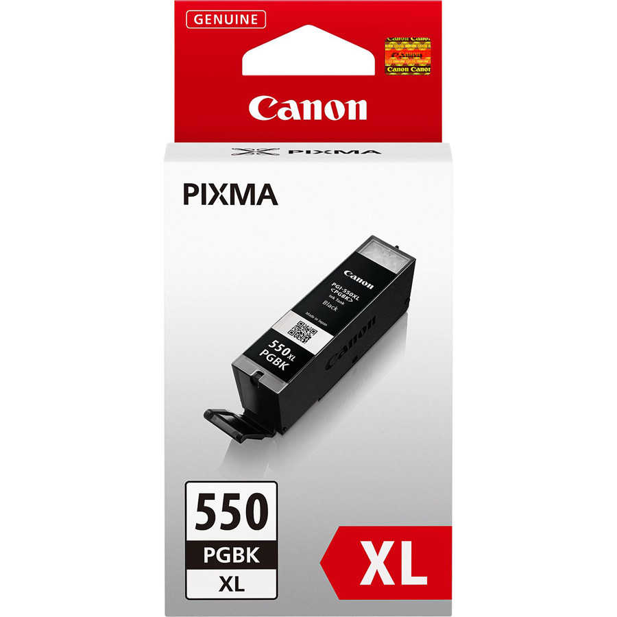 Canon 6431B001 PGI-550 PGBK 500 Sayfalık Yüksek Kapasiteli Siyah Orijinal Inkjet Kartuş