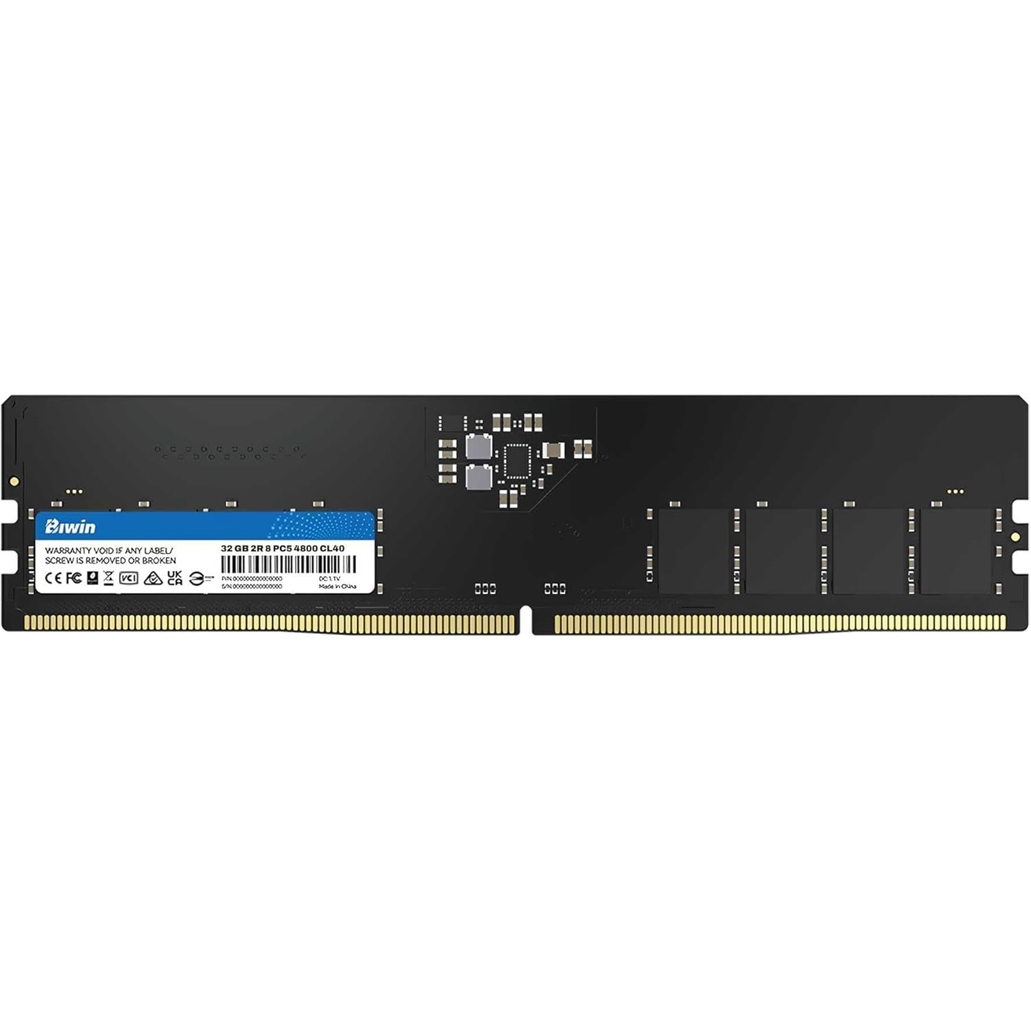 Biwin BD5UD32G48C40 32 GB DDR5 4800Mhz CL46 Bilgisayar Bellek