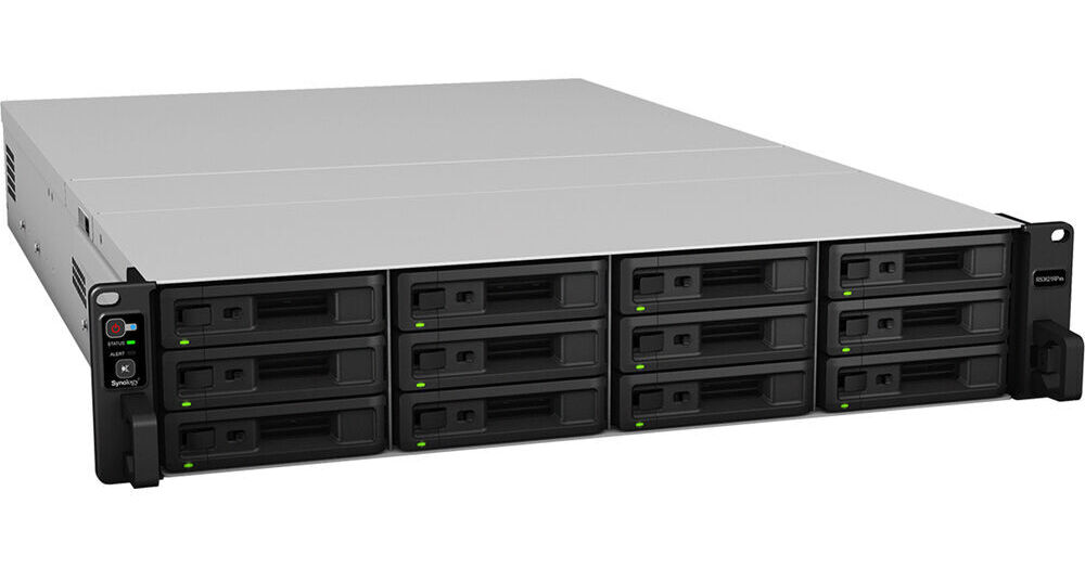 Synology RS3621RPXS Xeon D-1531 8 GB DDR4 12 HDD 4 Port LAN Ağ Depolam NAS
