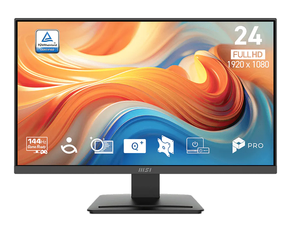 Msi PRO MP241 E14V 23.8 inch 1920x1080 1ms 144Hz HDMI DP Adaptive Sync Monitör