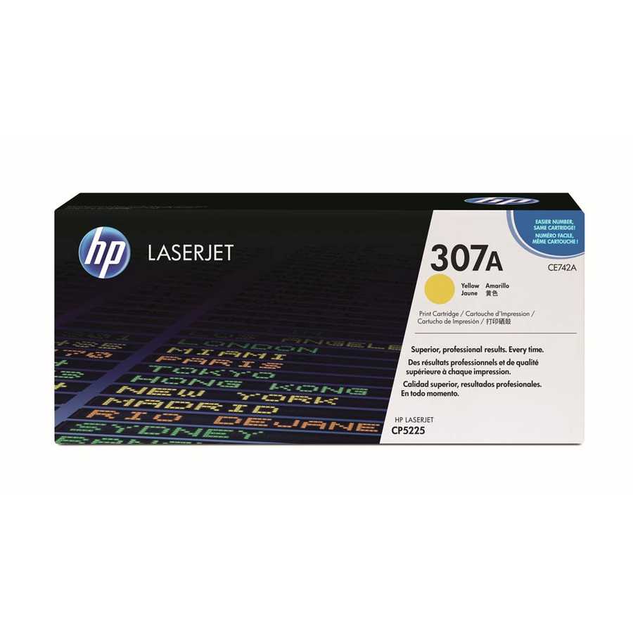 Hp CE742A 307A 7.300 Sayfalık Sarı Orjinal Laser Toner