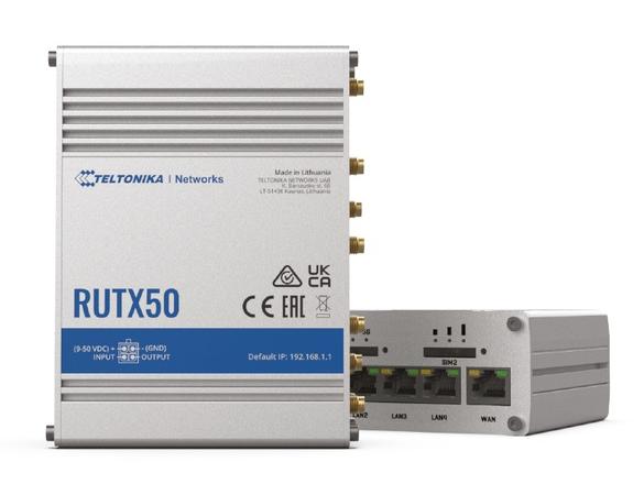 Teltonika TE-RUTX50 RUTX50 Endüstriyel 5G Router