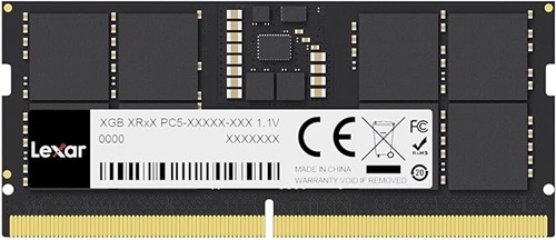Lexar LD5S08G56C46ST-BGS 8 GB DDR5 5600MHZ CL46 Blister Package Notebook Bellek