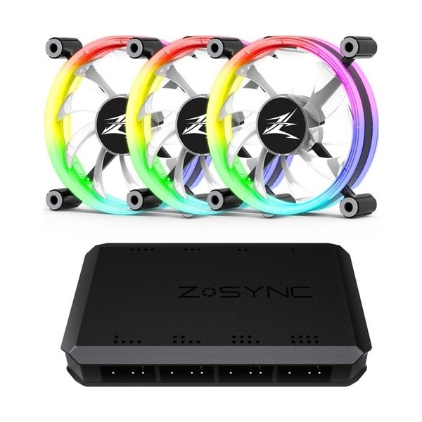 Zalman ZM-LF120A3 3x12cm Çift Taraflı ARGB Kontrol Üniteli Prenium Kasa Fanı