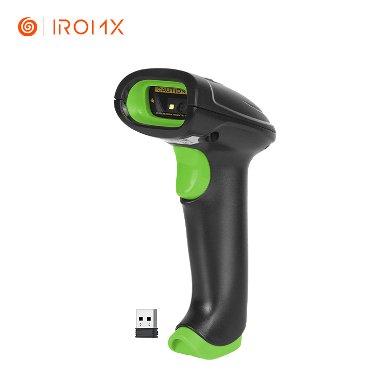 Iromx WL0202D 1D 2D El Tipi Kablosuz Karekod Barkod Okuyucu