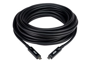 Aten UE3415F 15 Mt USB Type C to USB Type C Active Optical Erkek-Erkek Usb Type C Kablo