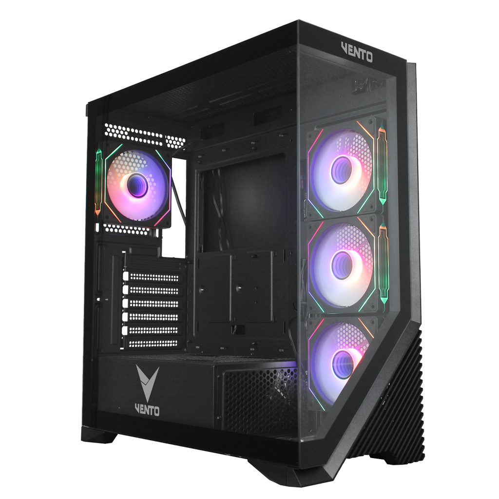 Vento VG4202FLA 750W 80 Plus Bronze 4x12cm ARGB Fanlı Gen5 E-AXT ATX Kasa