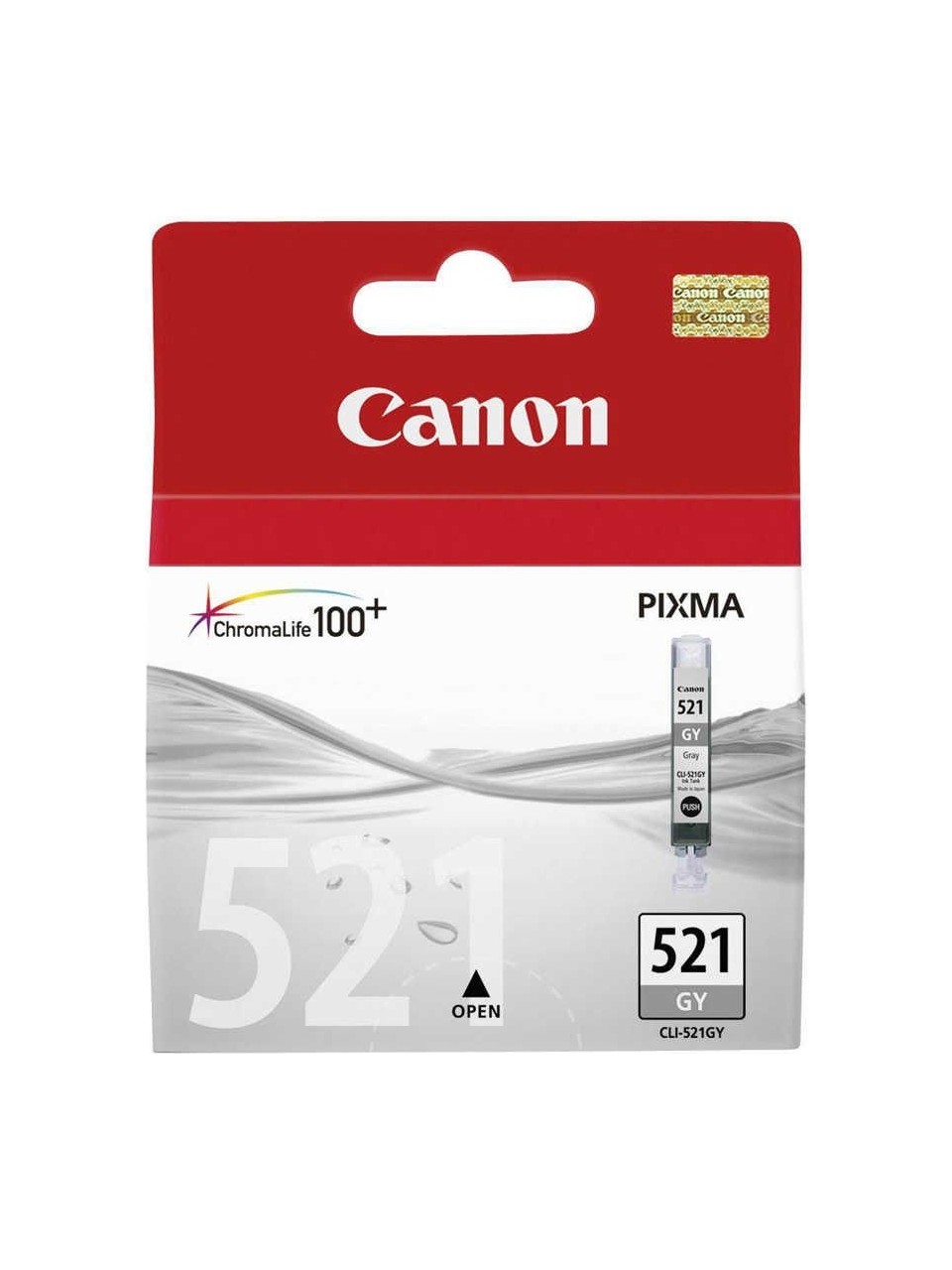 Canon 2937B004 CLI-521GY 9Ml 500 Sayfalık Gri Orijinal Inkjet kartuş