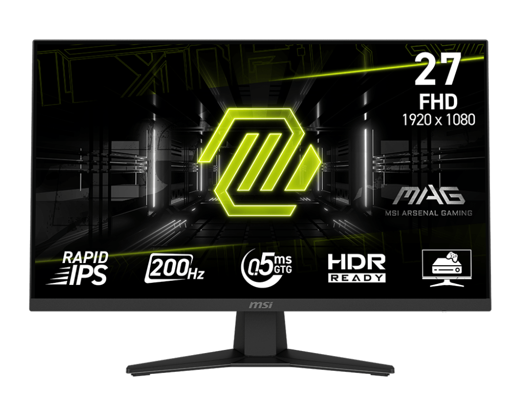 Msi MAG 274F 27 inch 1920x1080 0.5ms 200HZ HDMI DP Adaptive-Sync IPS Oyuncu Monitörü