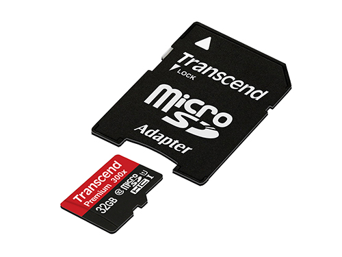 Transcend TS32GUSDU1 32 GB 300X SDHC Preniım Class10 microSD Hafıza Kartı