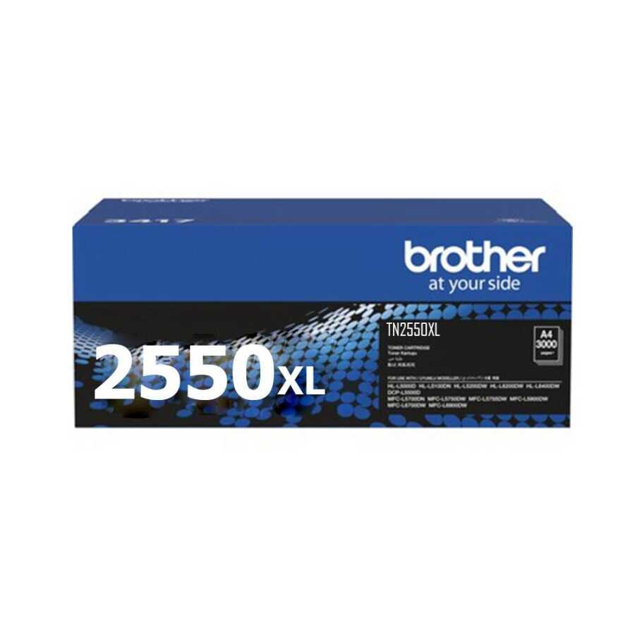 Brother TN-2550XL 3.000 Sayfalık Siyah Orijinal Lazer Toner